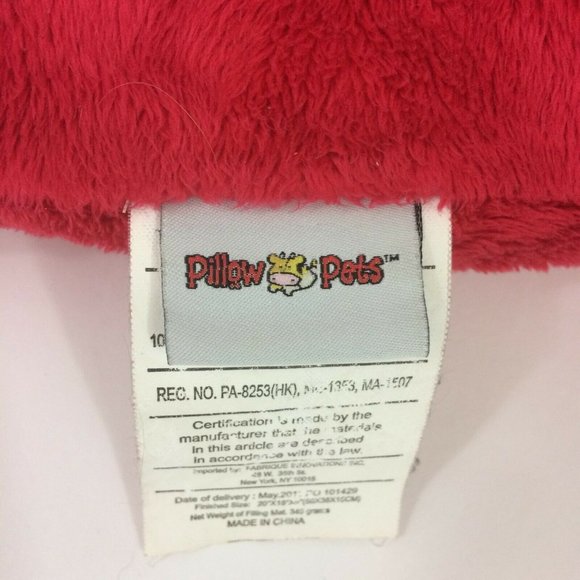 Pillow Pets Ohio State Buckeyes Plush Large 18" Mascot NCAA Stuffed Animal Toy - Picture 11 of 12